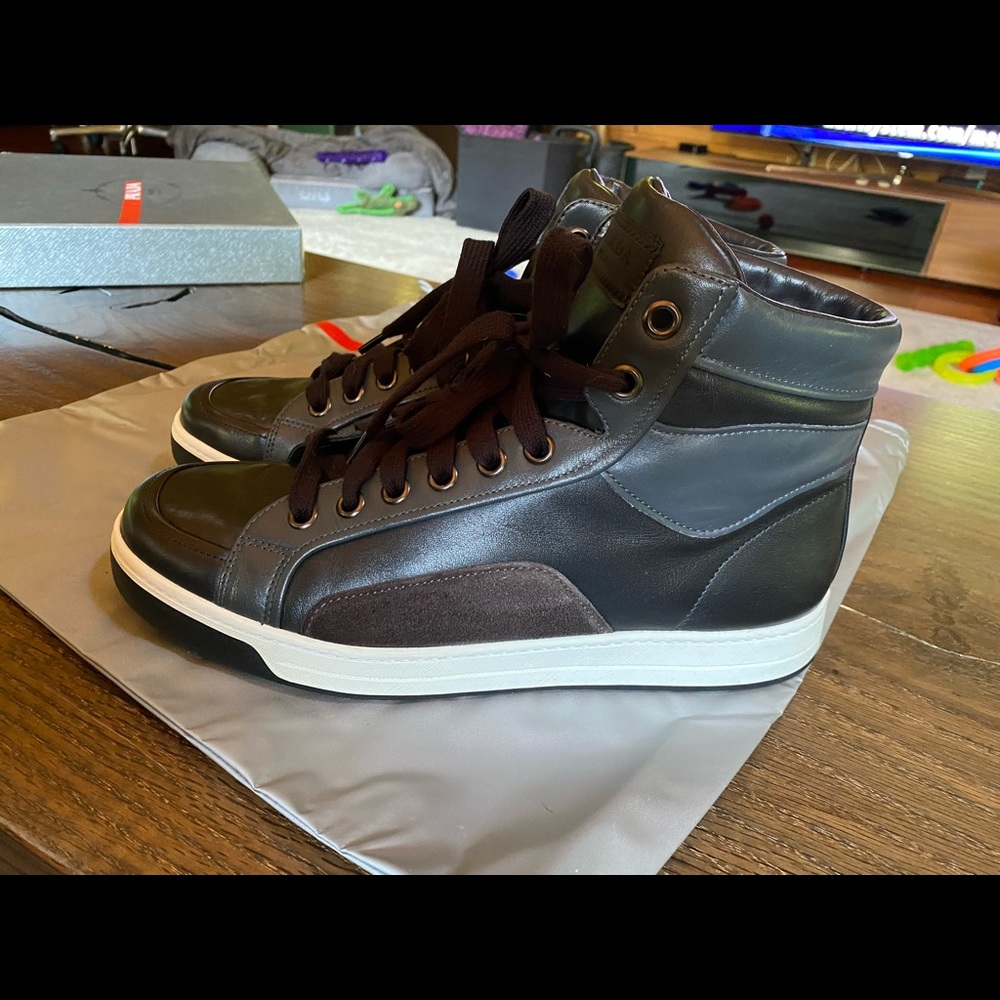Prada Men’s High Top Sneakers